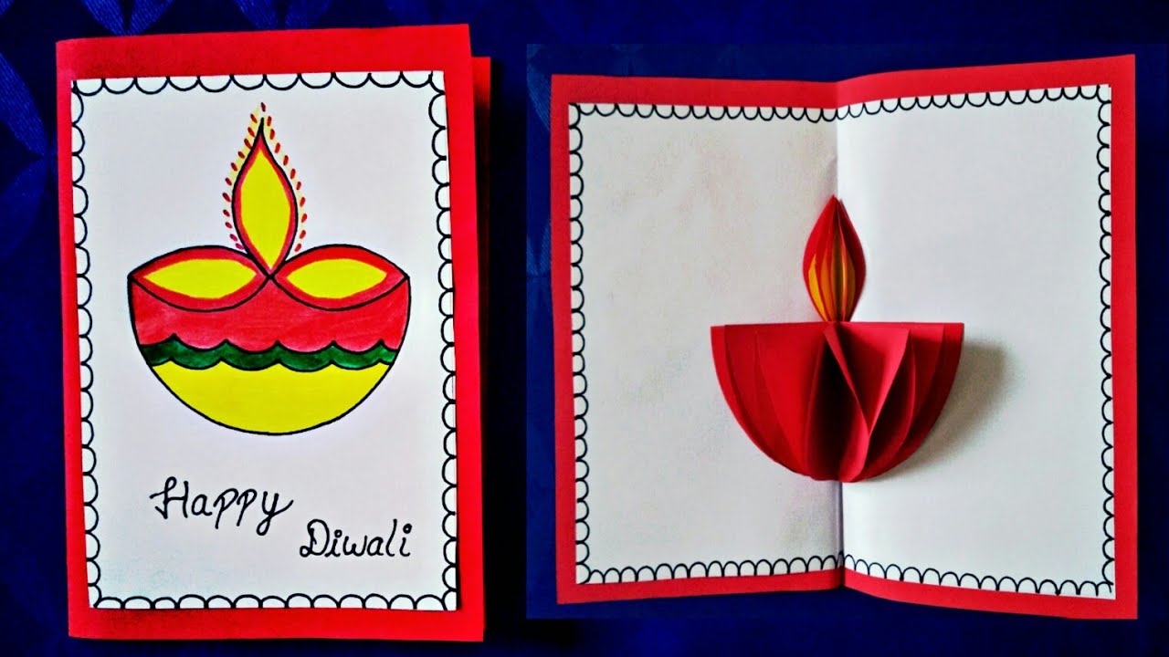 Diya Greeting Card