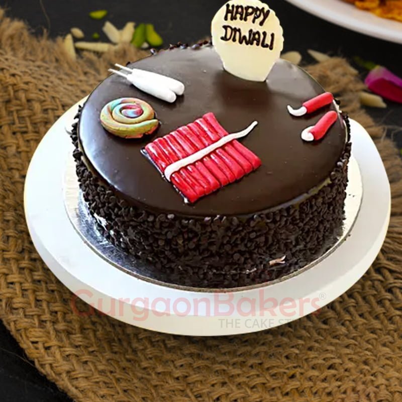 Firecracker Explosion Cake for Diwali