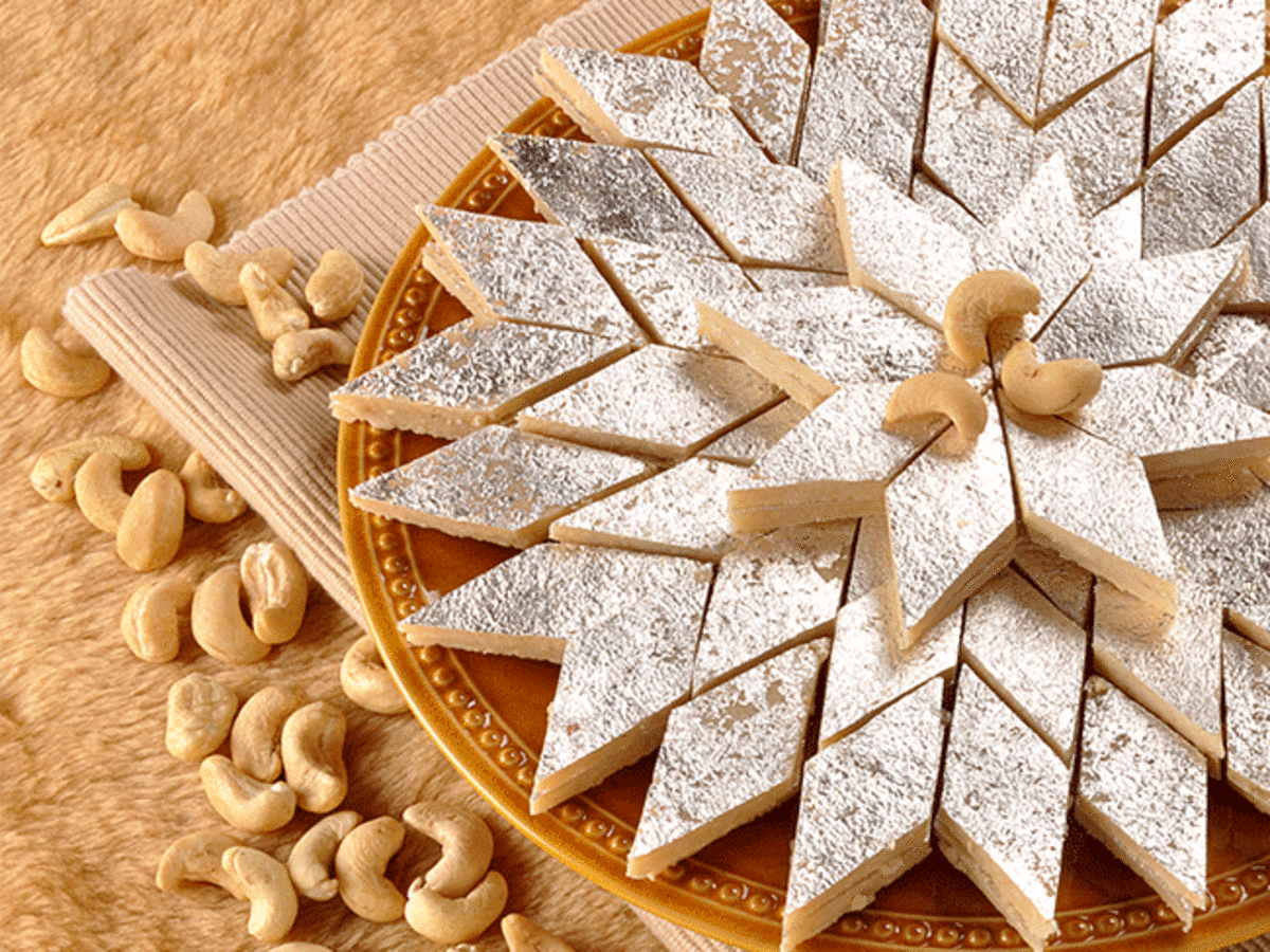 Kaju Katli for Diwali