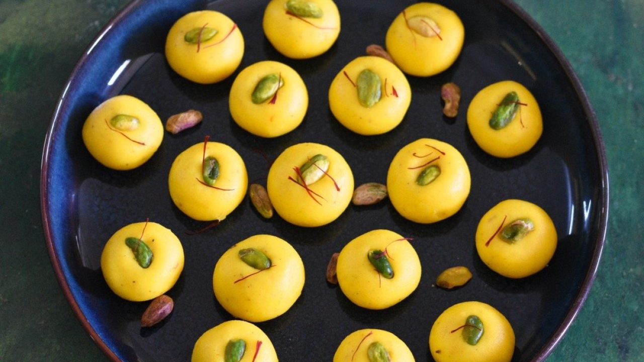 Kesar Peda for Diwali