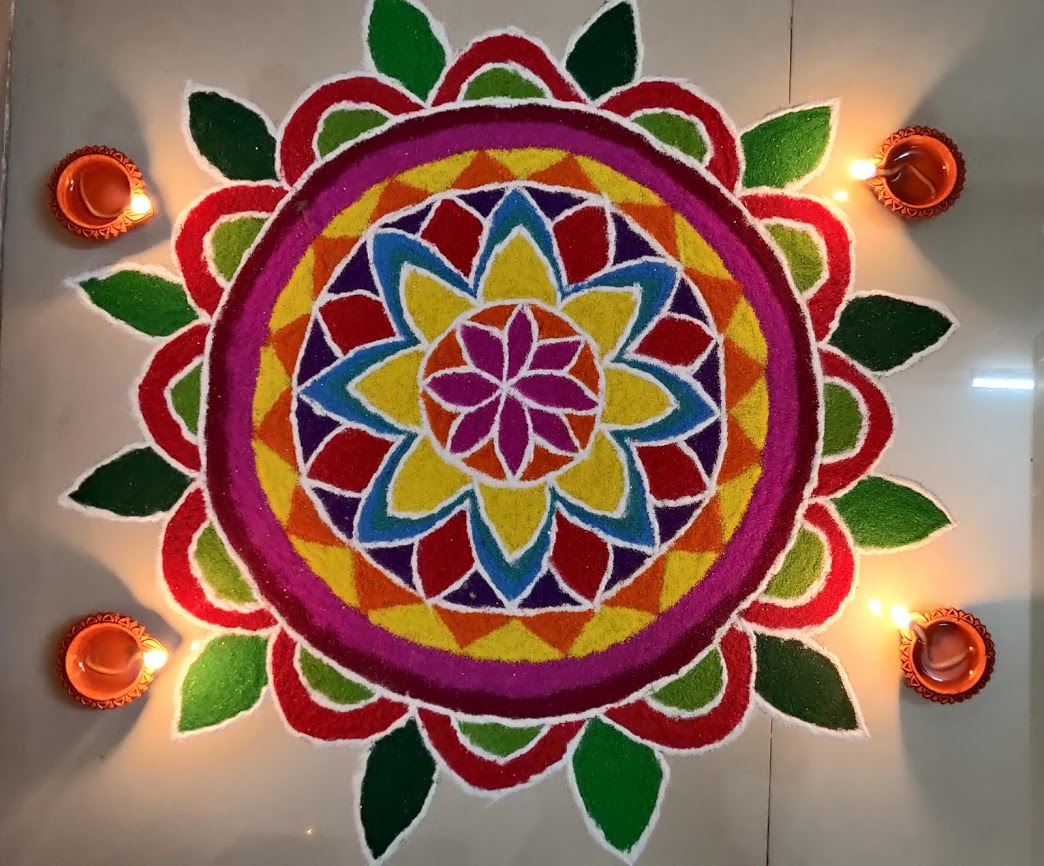 Mandala Rangoli Design