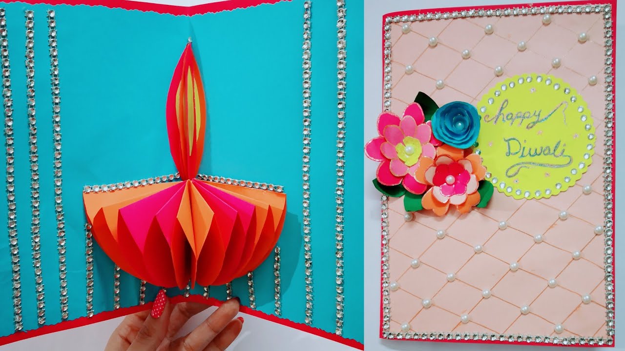 Pop Up Diwali Card