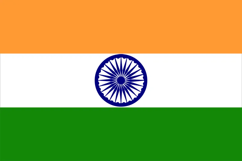 Current indian flag