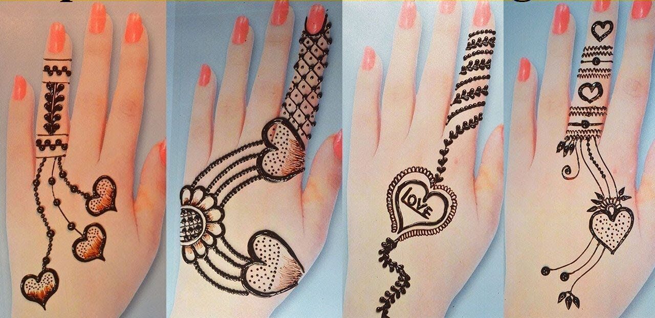 Valentine Day Arabi mehandi design
