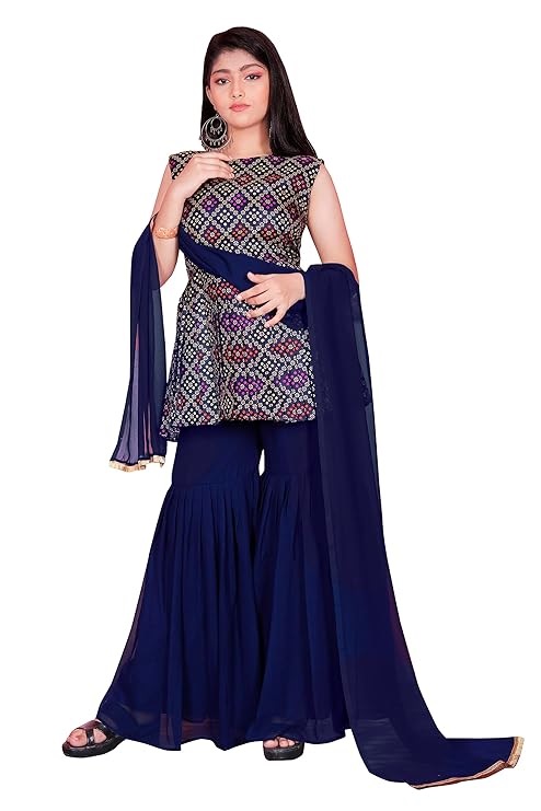 नायरा कट शरारा सूट फॉर फंक्शंस