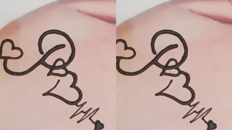 P अक्षर से शुरू होने वाले मेहँदी डिजाईन