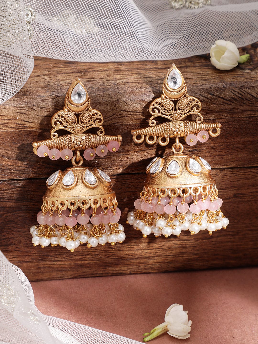 Dome Style Earrings