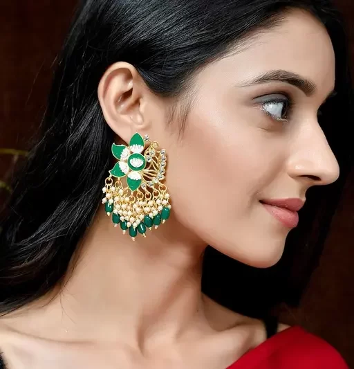 Floral Heavy Earrings