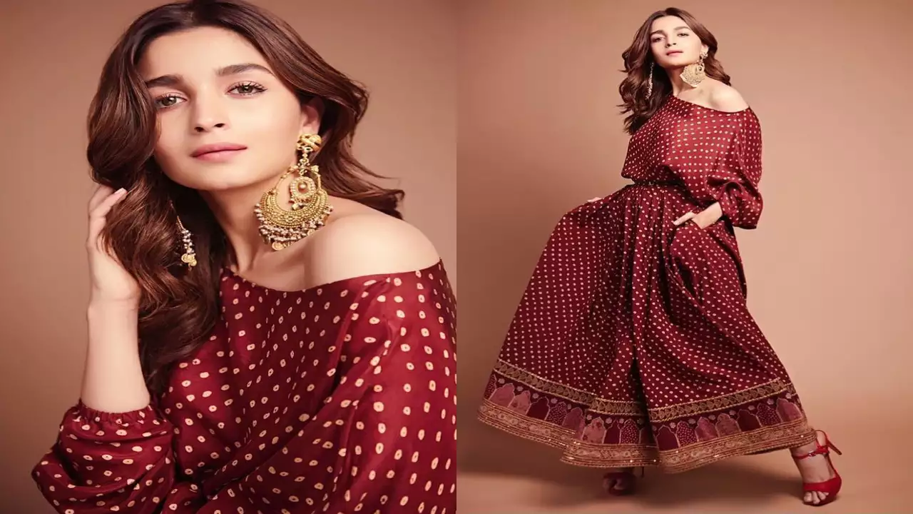 Off-Shoulder Alia Cut Dress