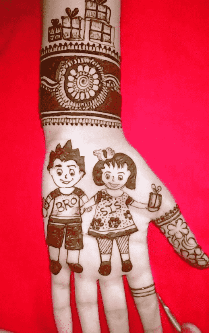 Brother Mehndi Design