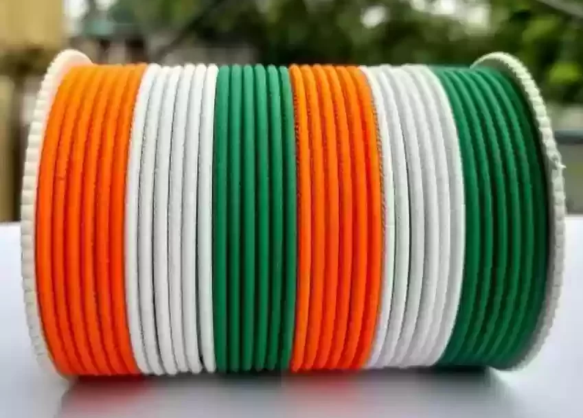 Digital Print Bangles for Independence Day