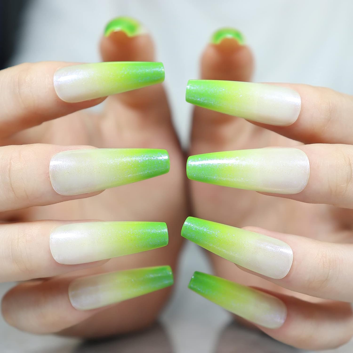 Glitter Tricolor Nail art for Independence Day