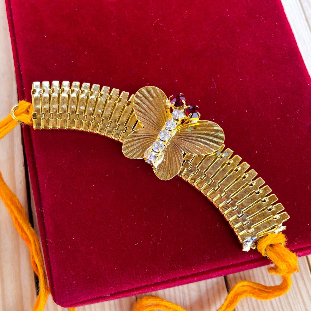 Gold Plated Rakhi