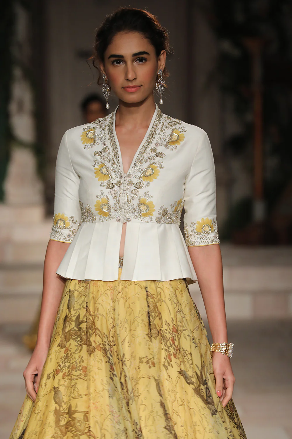 Peplum Style Blouse for Independence Day