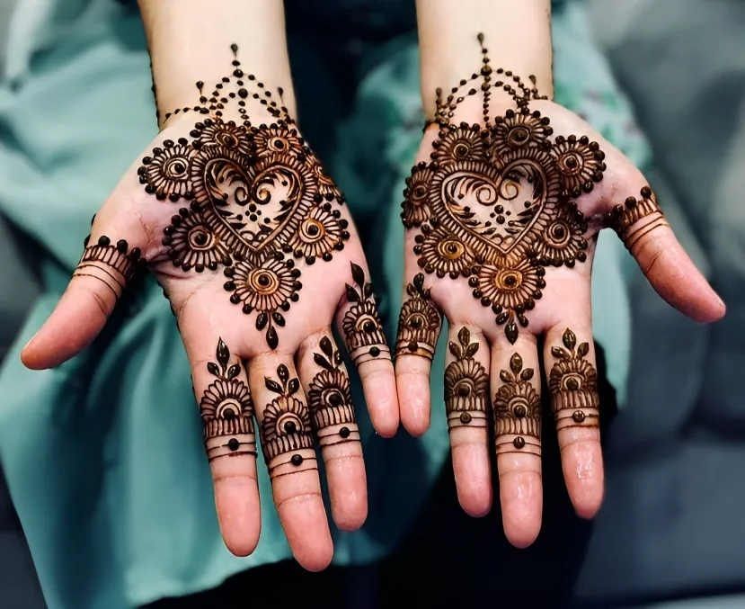 Personalized Mehndi Design