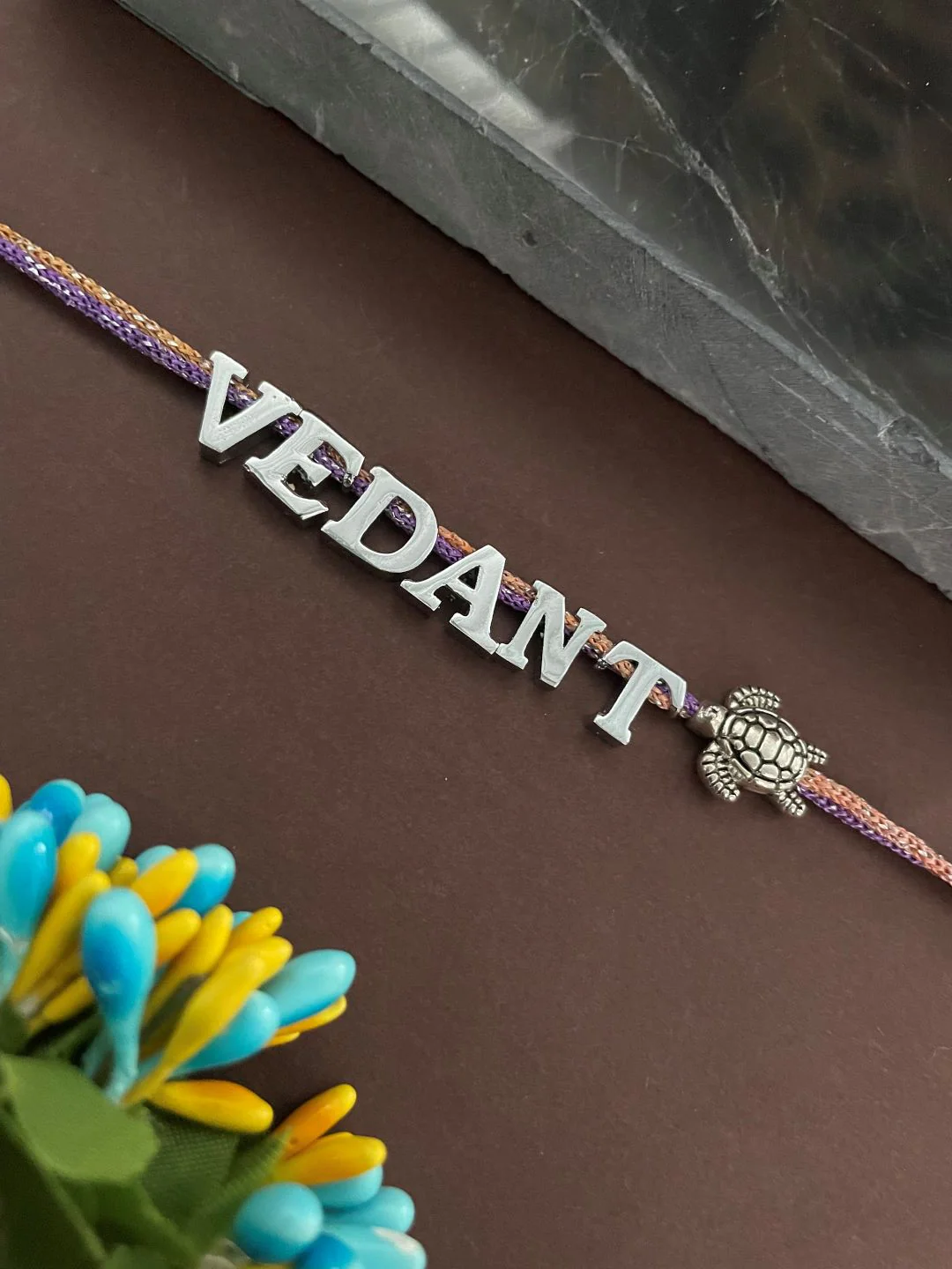 Rakhi design for brother with name