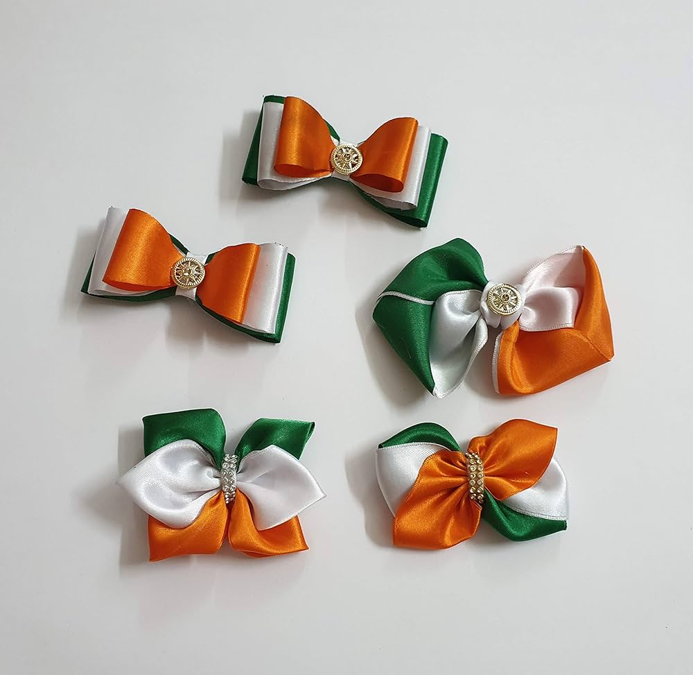 Tricolor Hair Accessories Independence Day
