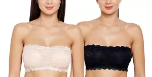 While Buying a Strapless Bra