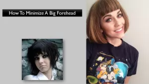 How To Minimize A Big Forehead - Female Large Forehead Solution