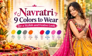 Navratri 2026 9 Colors to Wear for a Stylish and Festive Look