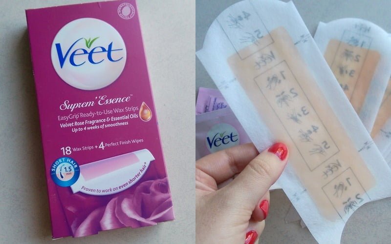 Veet Easy Grip Wax Strips Review and Uses -