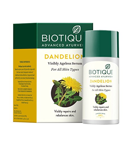 Biotique Bio Dandelion Ageless Lightening Serum Review