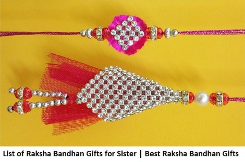 List of Raksha Bandhan Gifts for Sister | Best Raksha Bandhan Gifts