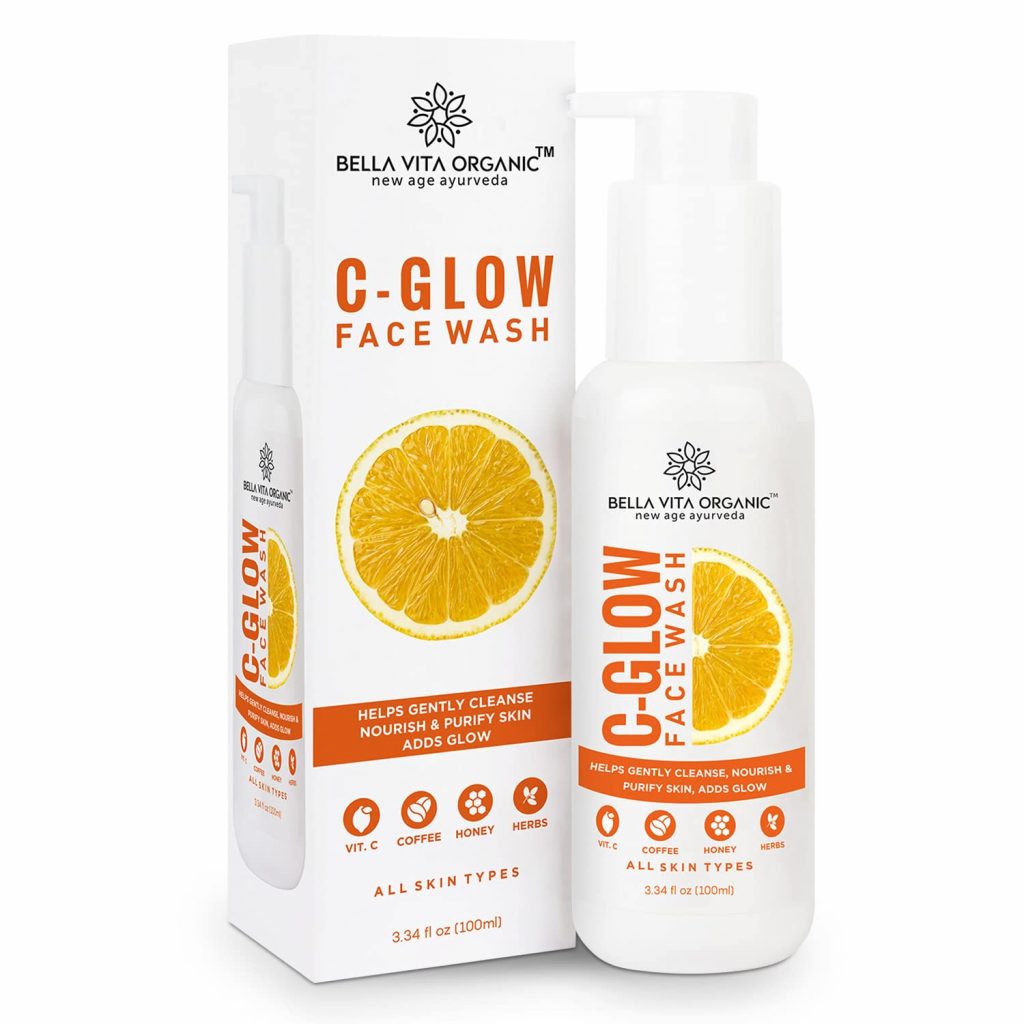 Bella Vita Organic Vitamin C glows natural face wash