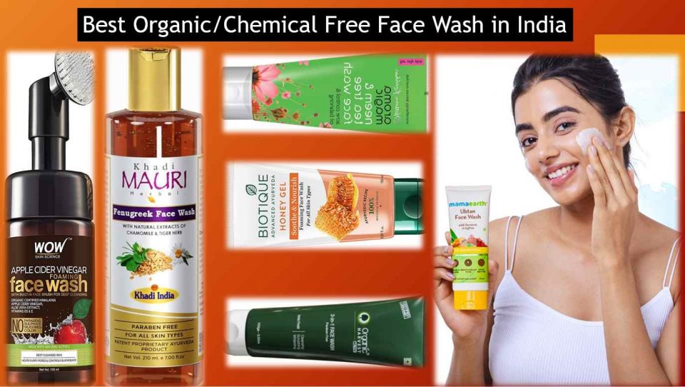 Top 16 Best Organic/Chemical Free Face Wash in India
