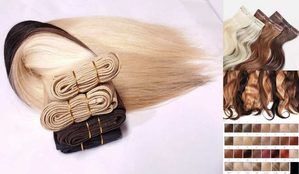 A Short Comparison of Human and Synthetic Hair Extensions