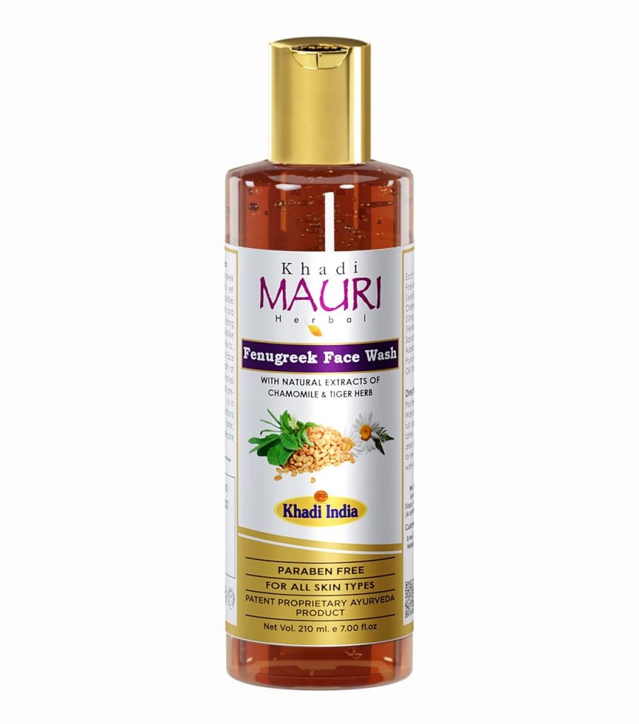 Khadi Mauri herbal fenugreek face wash