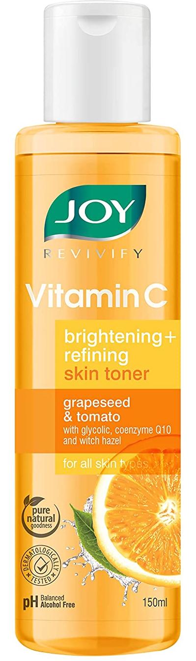 Joy Revivify Vitamin C face toner for glowing skin
