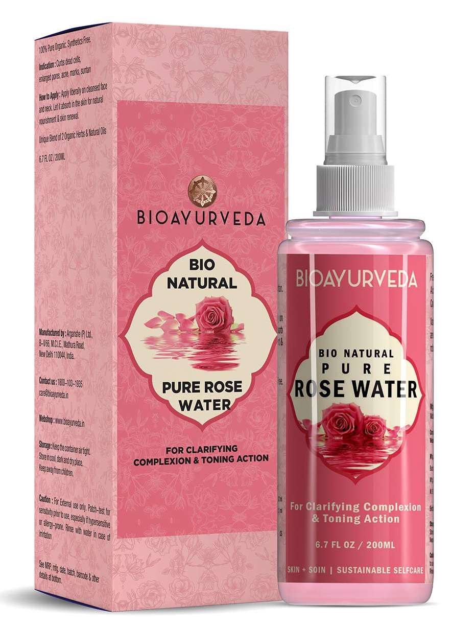 Bio Ayurveda pure rose water 