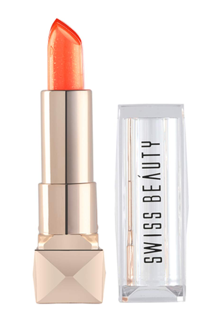  Roll over image to zoom in Swiss Beauty Glitter gel moisturizing Lipstick