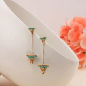 Alluring 14kt Rose Gold Jhumka