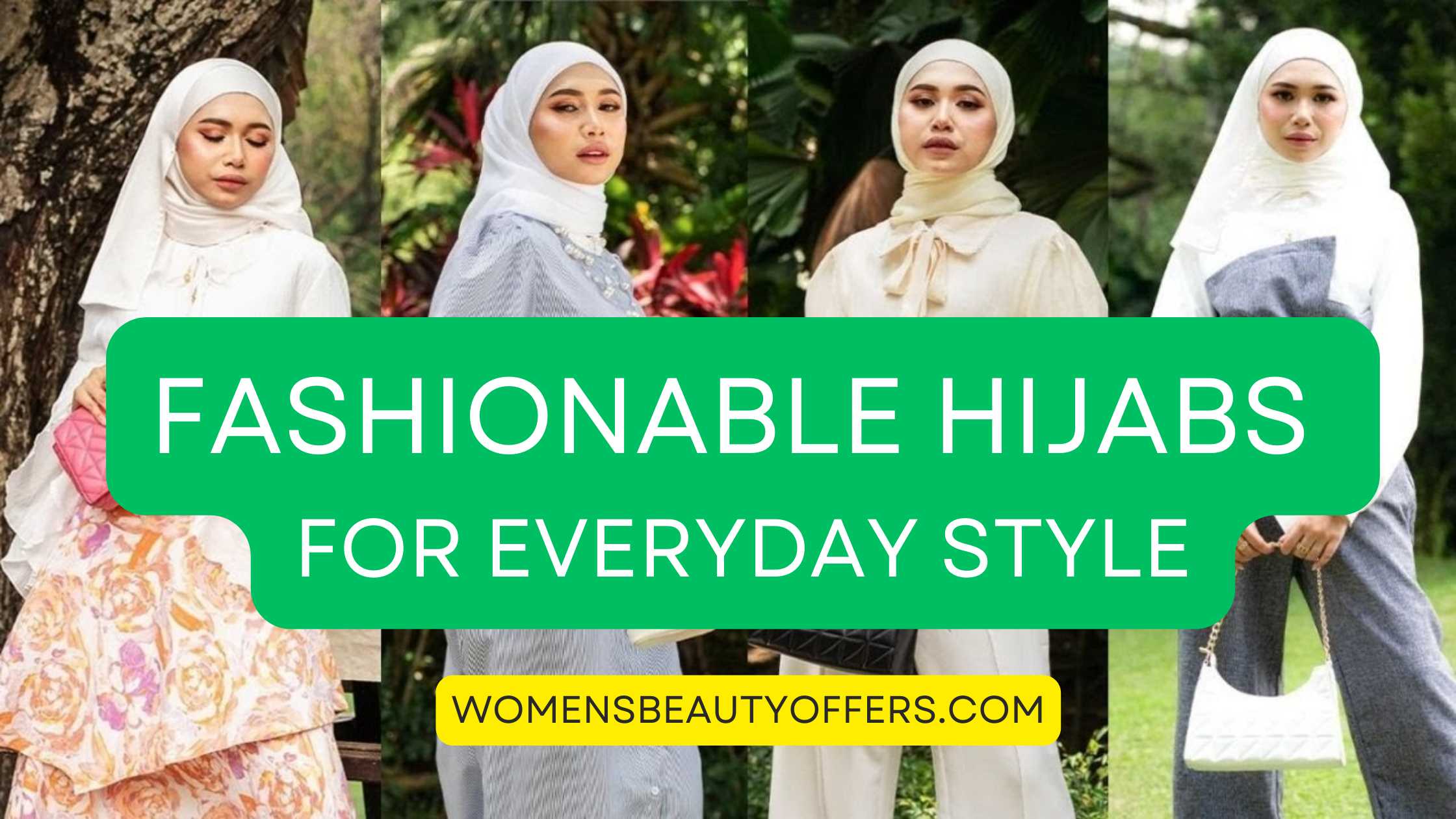 Fashionable Hijabs for Everyday Style