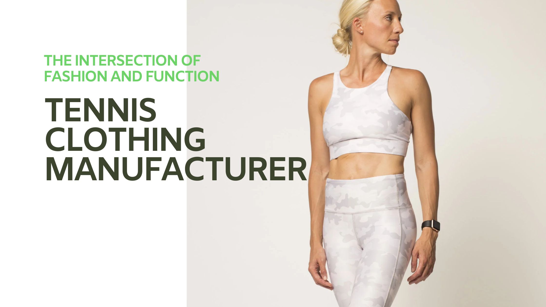 Insights from a Tennis Clothing Manufacturer