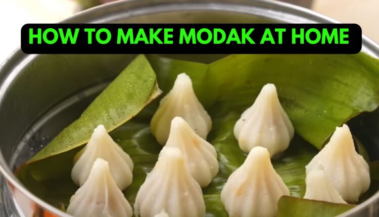 How to Make Modak (Laddu) at Home - Modak Sweet Recipe