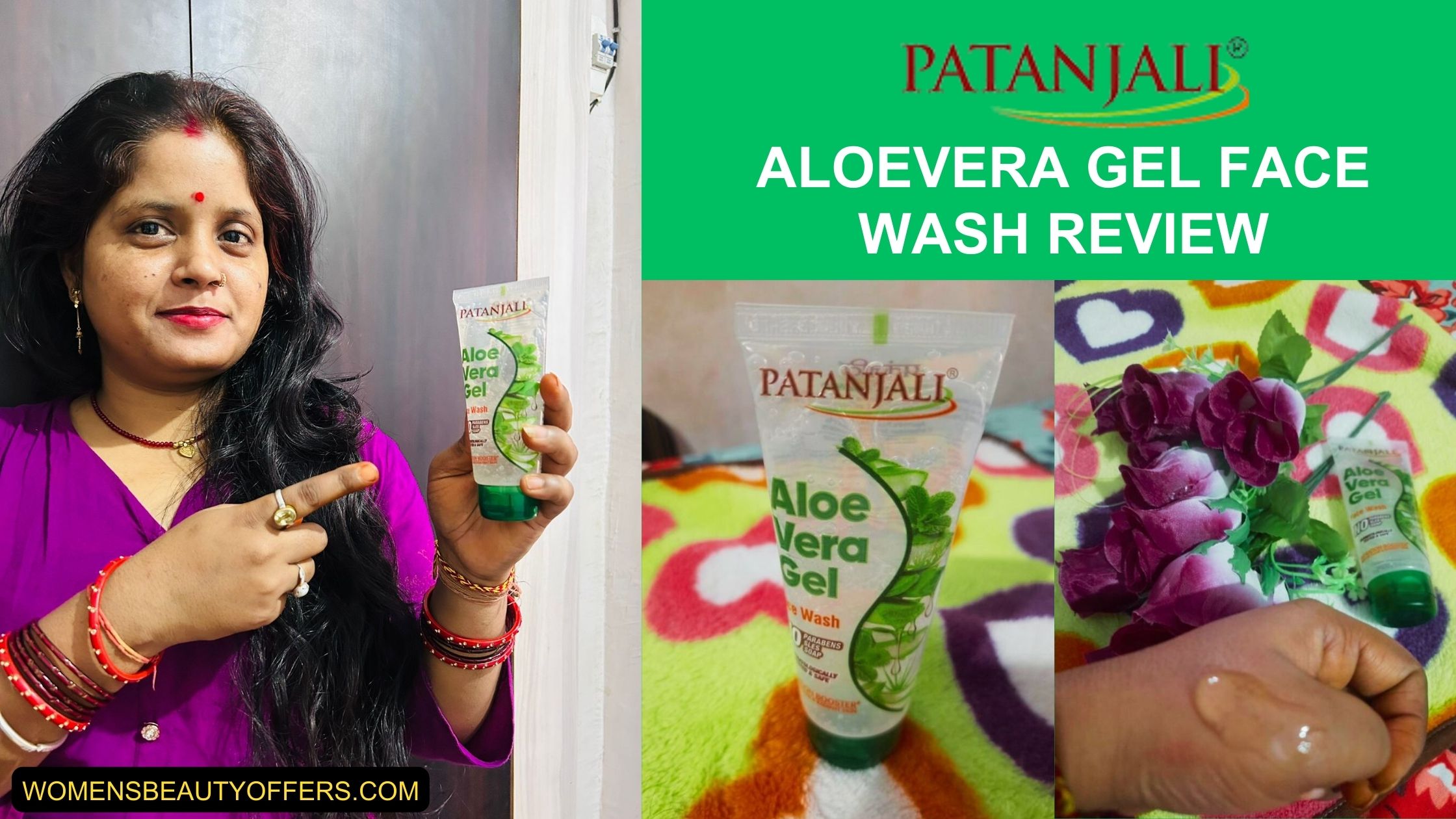 Patanjali Aloe Vera Gel Face Wash Review