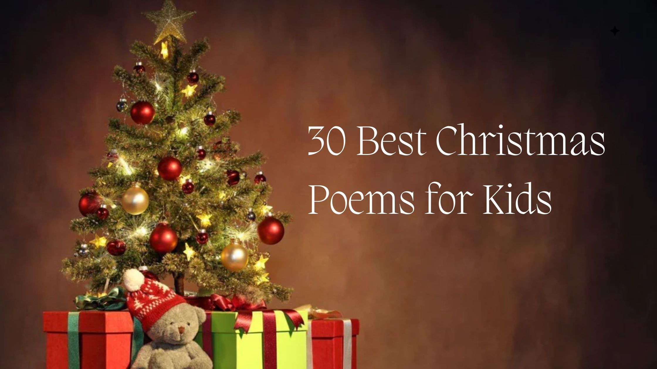 30 Best Christmas Poems for Kids - Merry Christmas Poems