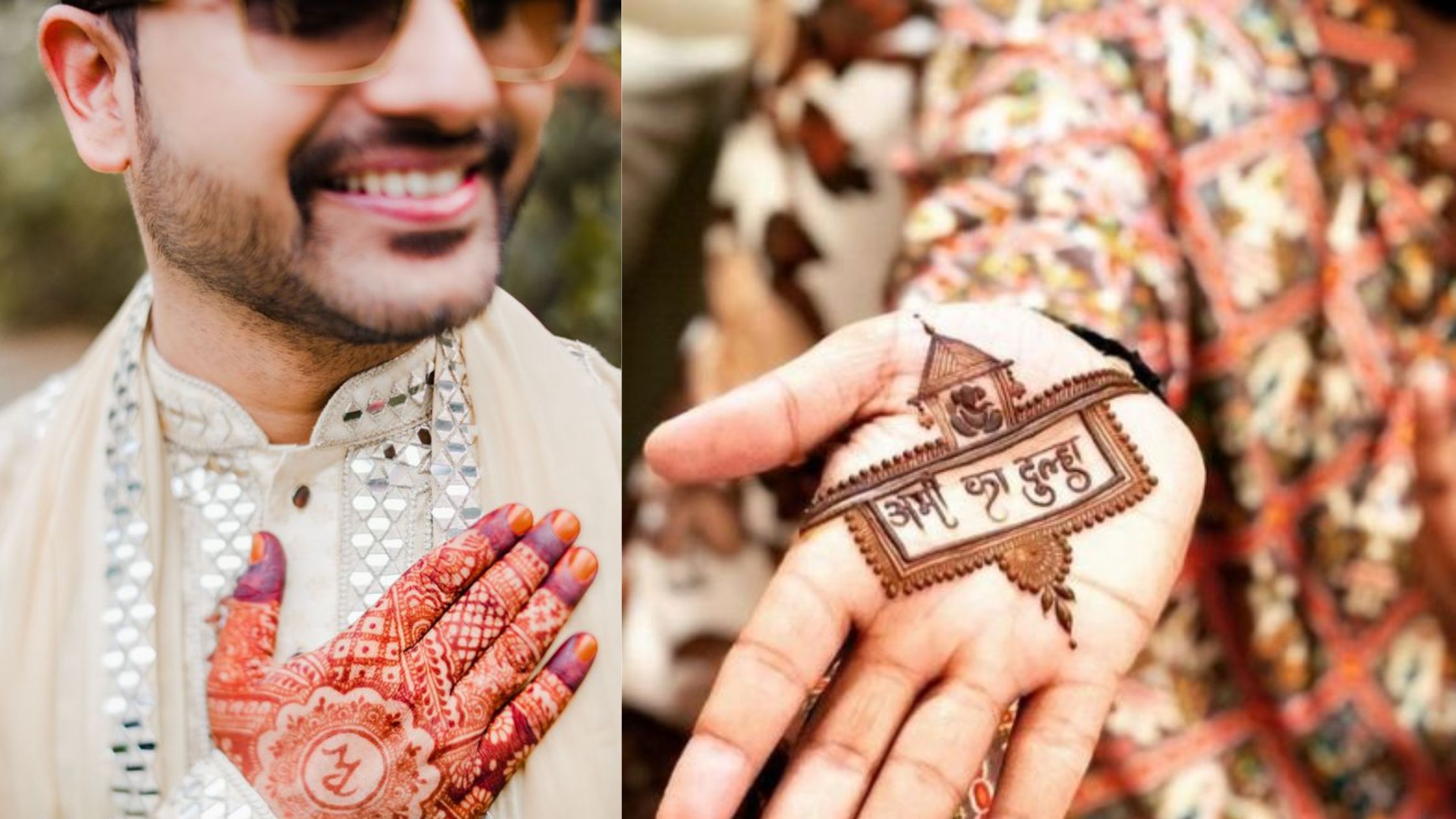 10 Latest Mehndi Designs for Groom and Boys
