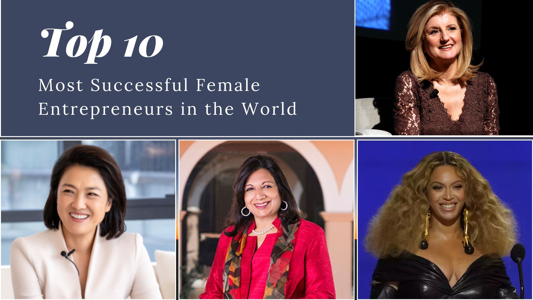 Top 10 Most Successful Female Entrepreneurs in the World