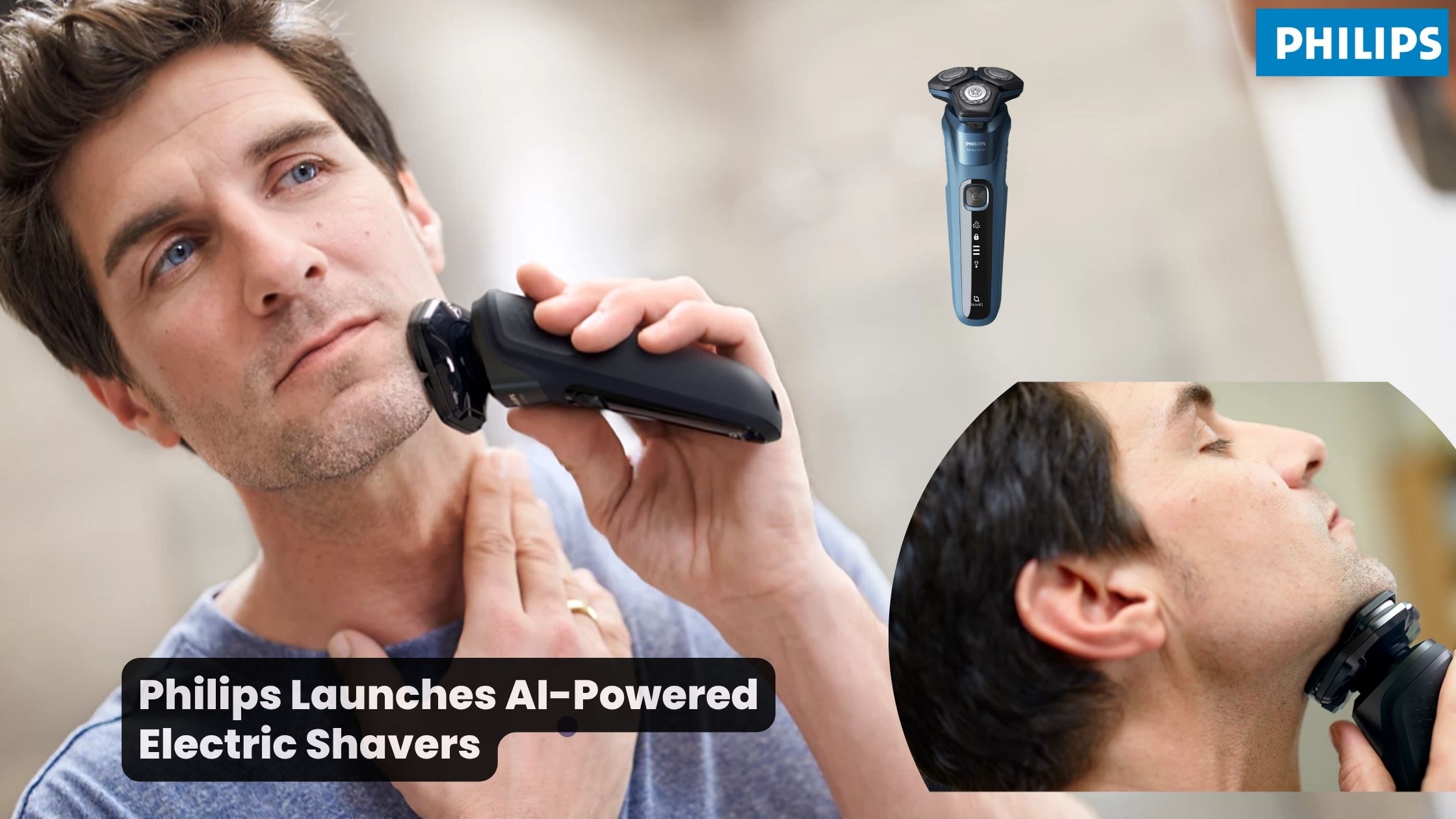 Philips Launches AI-Powered Electric Shavers