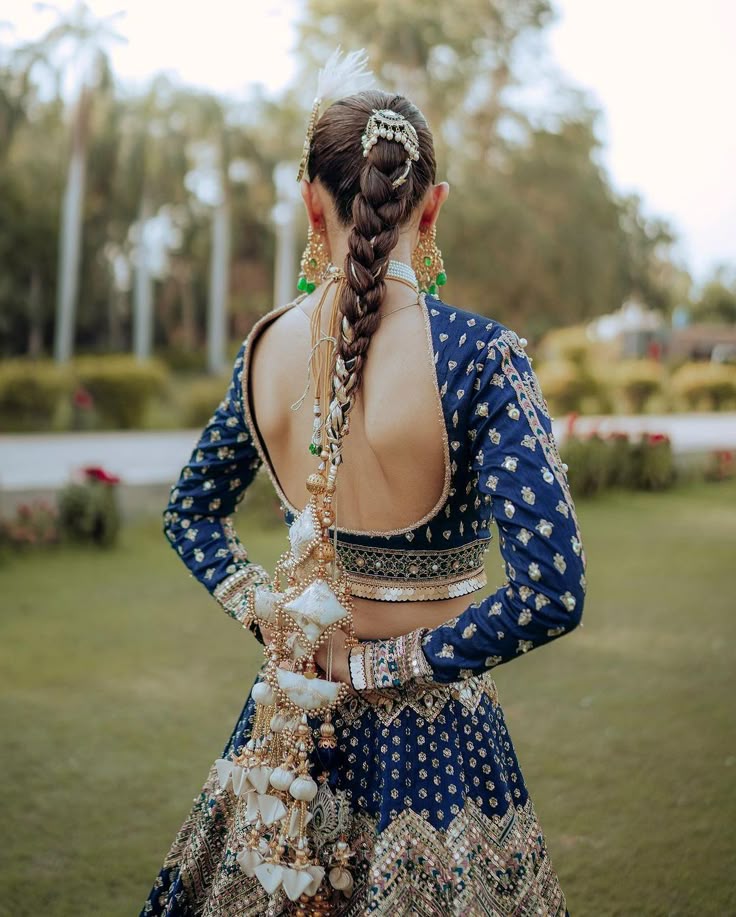 Braided Ponytail with Parandi