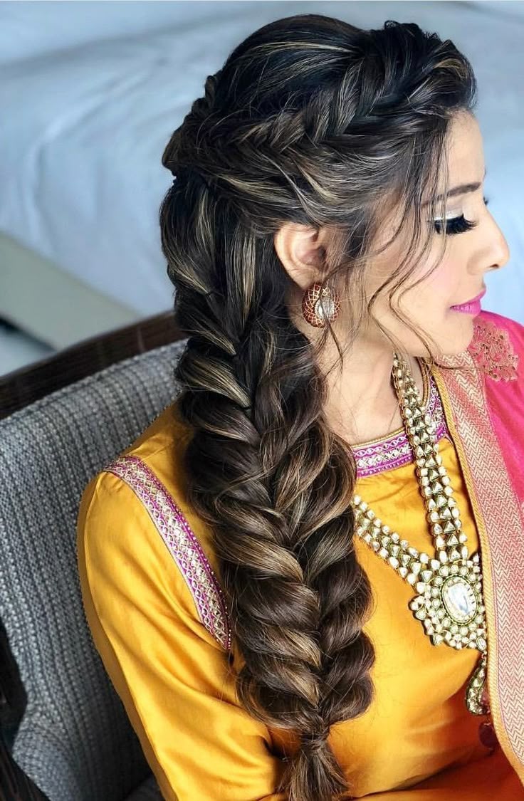 Messy Side Braid