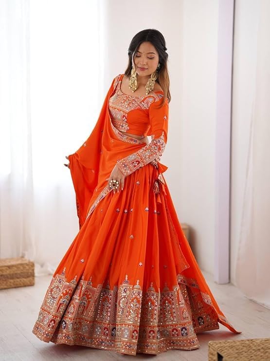 Navratri 9 colors for 2026 Orange