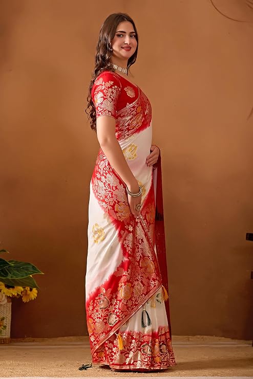Navratri dress colors white saree