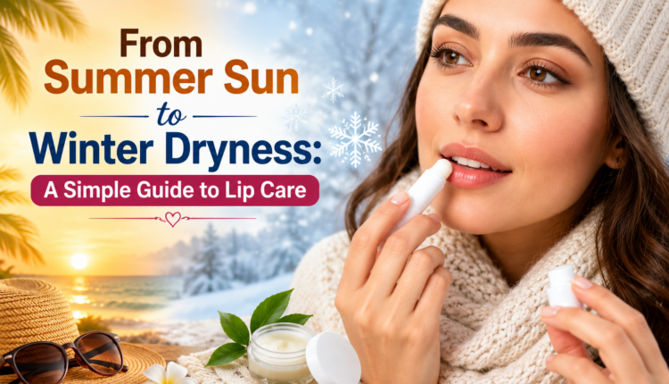 From Summer Sun to Winter Dryness: A Simple Guide to Lip Care
